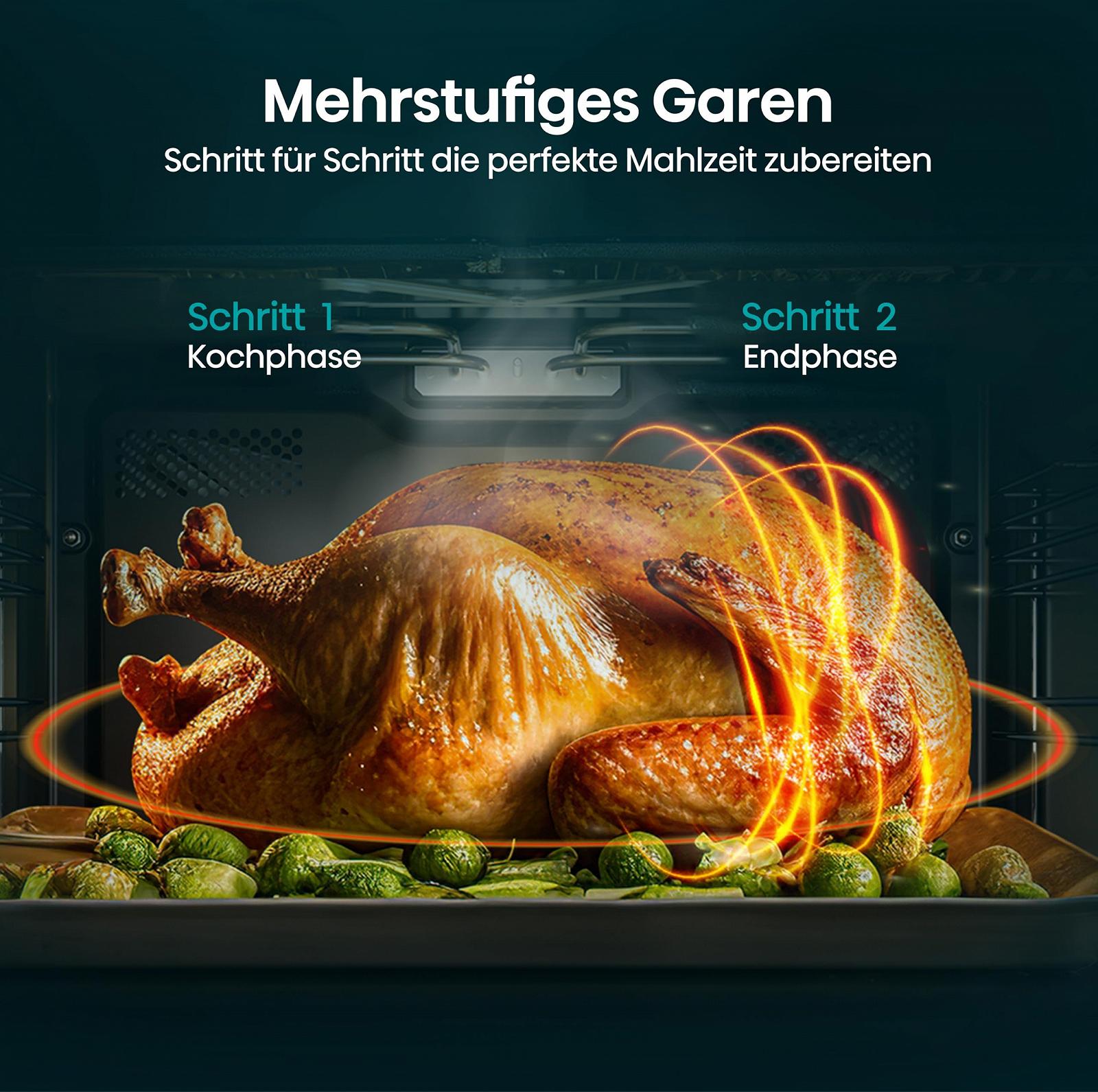 Микроволновая печь Hisense H23MOBS5HC 23 л 900 Вт AirFry 4 в 1 Super Combination Функция памяти Многоэтапное приготовление Автоматические программы 10 уровней мощности Быстрый старт Функция разморозки Блокировка от детей Черная, фото №10 Микроволновая печь Hisense H23MOBS5HC 23 л 900 Вт AirFry 4 в 1 Super Combination Функция памяти Многоэтапное приготовление Автоматические программы 10 уровней мощности Быстрый старт Функция разморозки Блокировка от детей Черная, фото №10