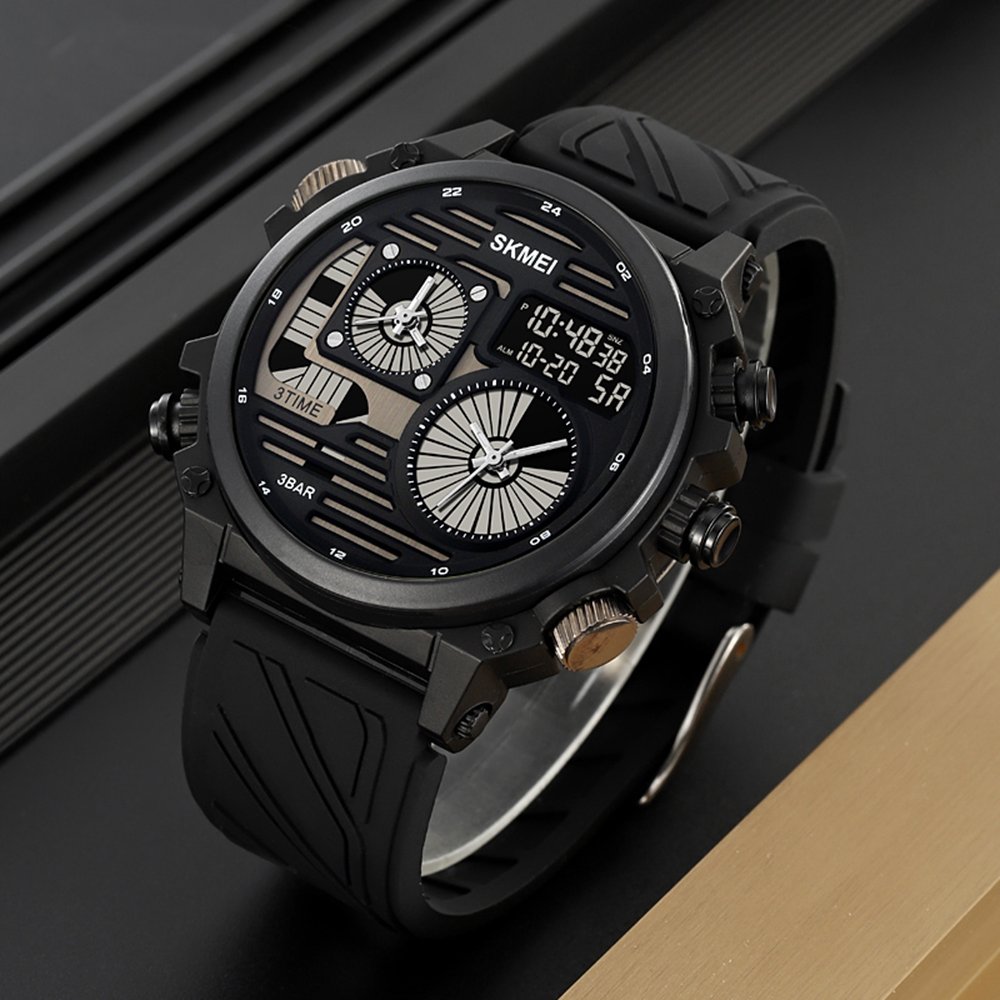 Годинник Skmei 2202PBK Black, фото №5