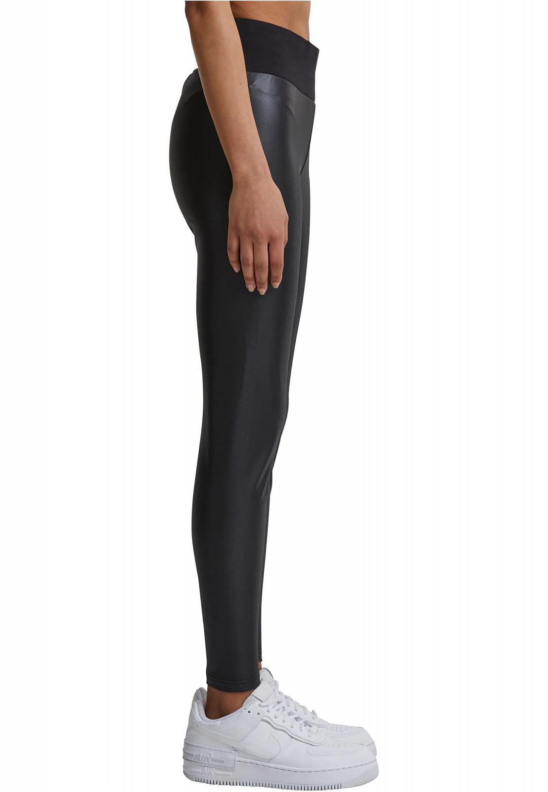 Леггинсы Urban Classics Faux Leather High Waist, фото №2