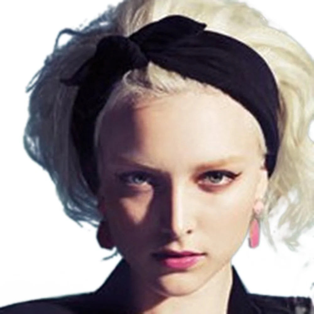 Набір пов'язок на голову з заячими вушками для жінок, фото №3