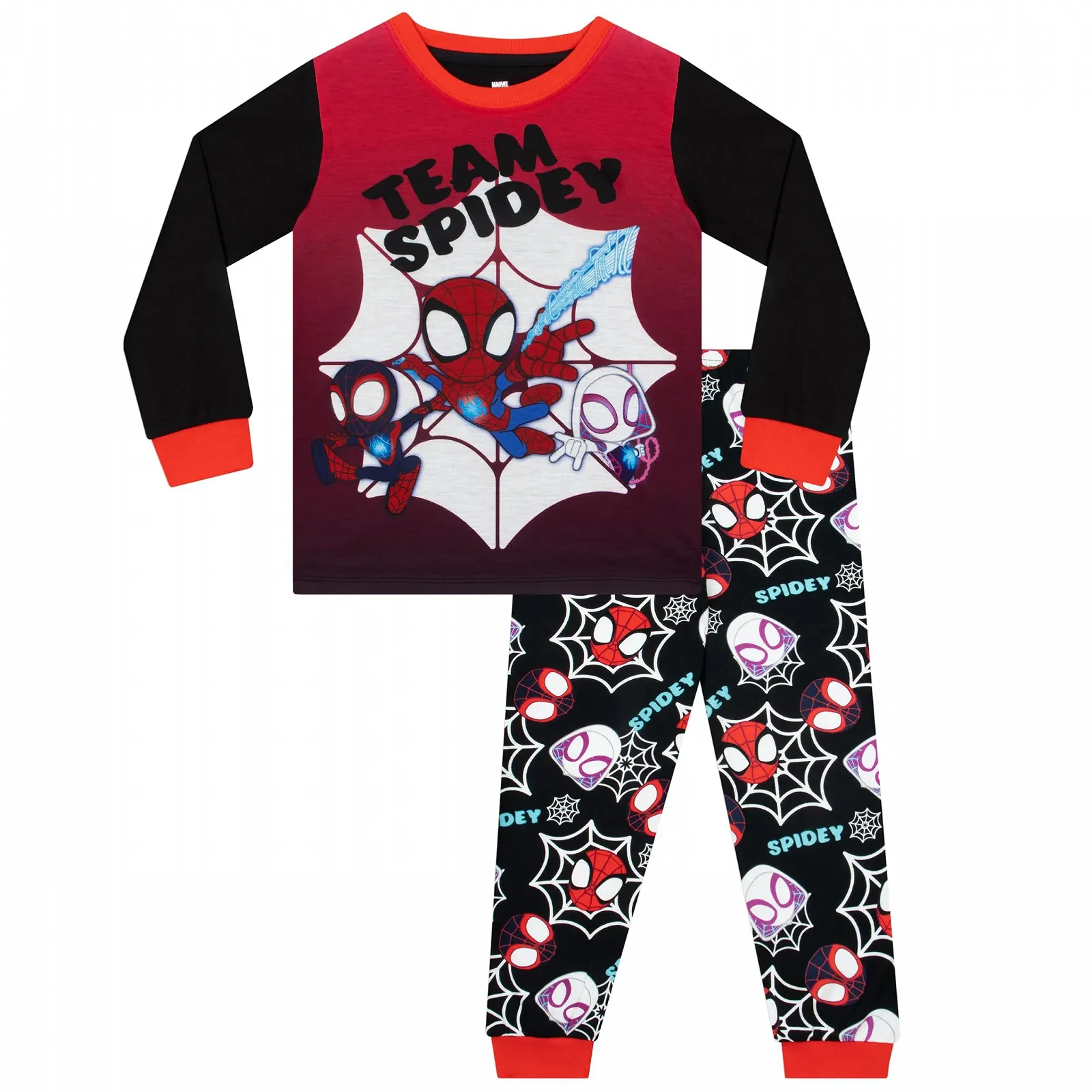 Піжама Marvel Людина-павук Spidey and His Super Friends для хлопчиків, фото №8