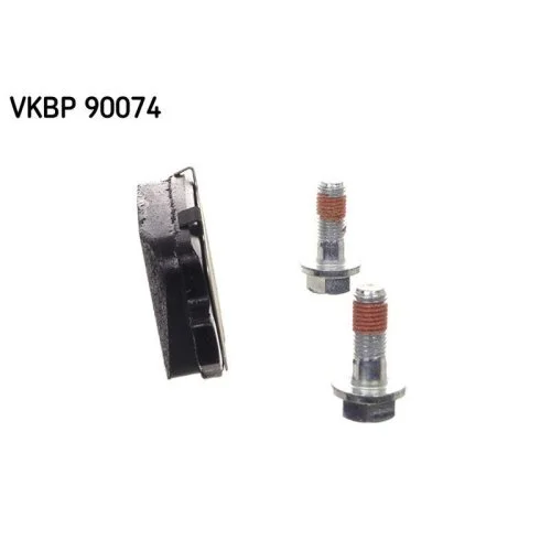 Комплект гальмівних колодок SKF VKBP 90074 для MERCEDES-BENZ задня вісь, фото №4