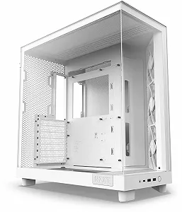 Купити Корпус NZXT H6 Flow / Без БП / Mid Tower / ATX / 3х120мм Fans / Білий - Фото 1 Корпус NZXT H6 Flow / Без БП / Mid Tower / ATX / 3х120мм Fans / Білий - Фото 1