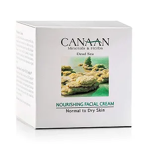 Поживний крем для обличчя CANAAN Dead Sea Minerals & Herbs для нормальної та сухої шкіри 50 мл synthetic.ua - Фото 1