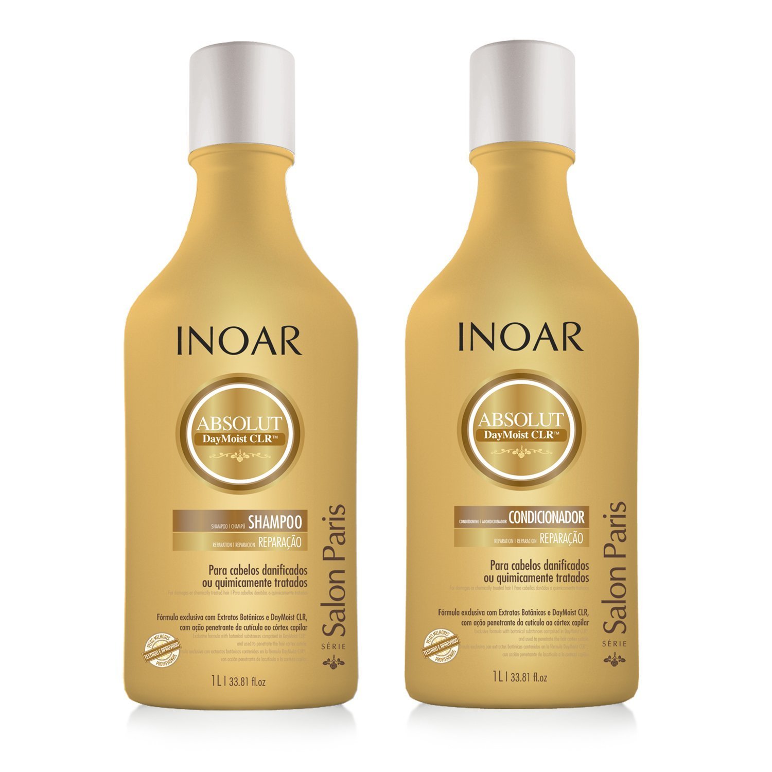 Шампунь Inoar Absolut Daymoist Clr 250мл, фото №2