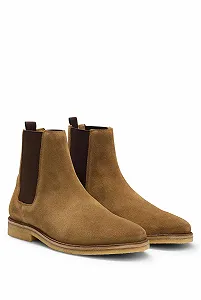 Челси BOSS Jareth Cheb Beckham Замшевые Мужские Ботинки synthetic.ua - Фото 1