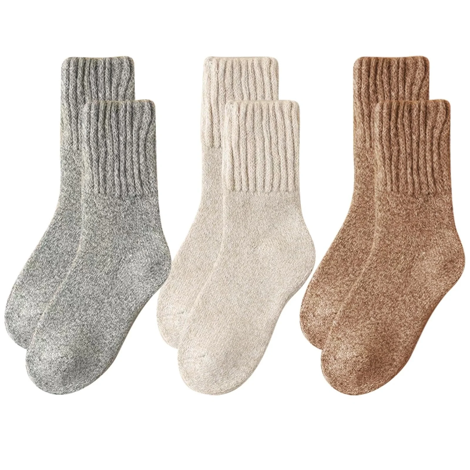 Термошкарпетки Жіночі (3 пари) Вовняні, фото №1