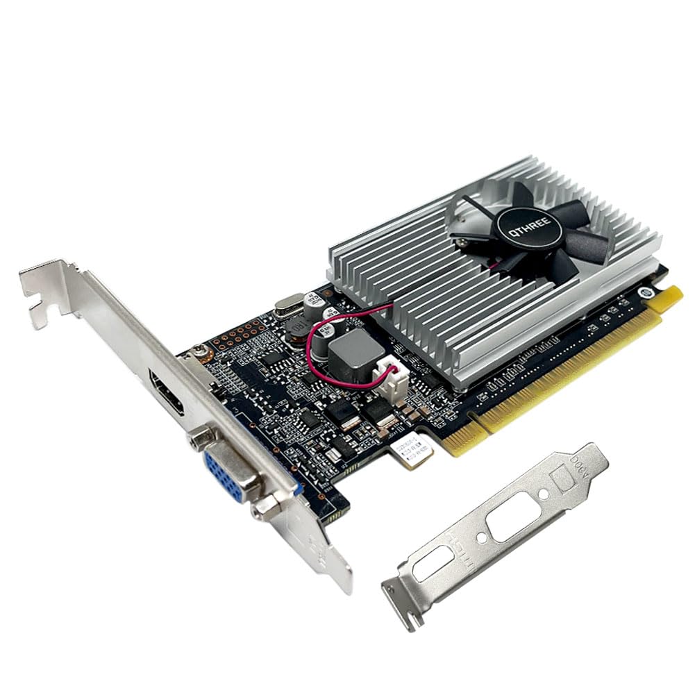 Відеокарта QTHREE Geforce GT 210 1G D3 64-біт, фото №1
