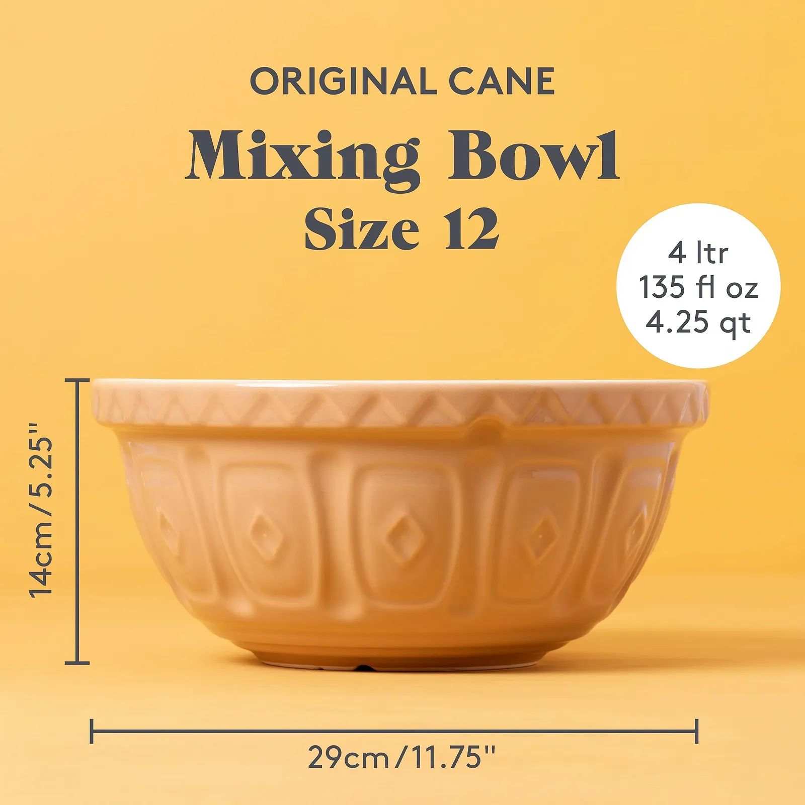 Миска для смешивания Rayware Mason Cash Can S12, 29 см, фото №4 Миска для смешивания Rayware Mason Cash Can S12, 29 см, фото №4