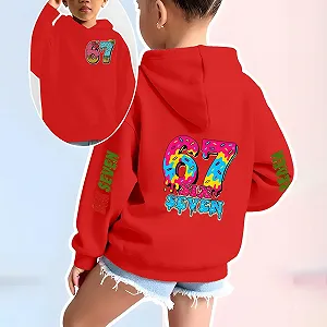 Худи Без бренда с принтом для мальчиков и девочек synthetic.ua - Фото 1