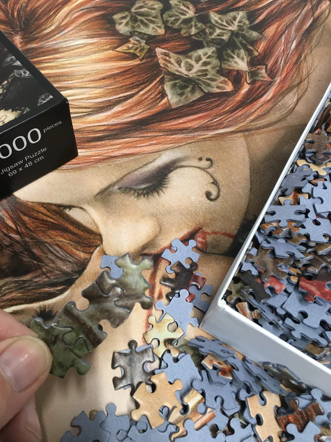 Пазл Victoria Frances The Lovers Kiss 1000 элементов, фото №6 Пазл Victoria Frances The Lovers Kiss 1000 элементов, фото №6