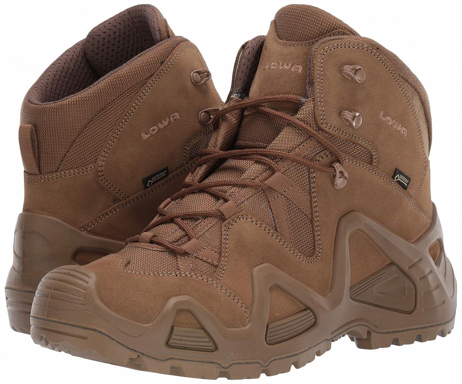 Чоловічі черевики Lowa Zephyr Gore-Tex Mid Task Force Коричневий замш, фото №7 Чоловічі черевики Lowa Zephyr Gore-Tex Mid Task Force Коричневий замш, фото №7