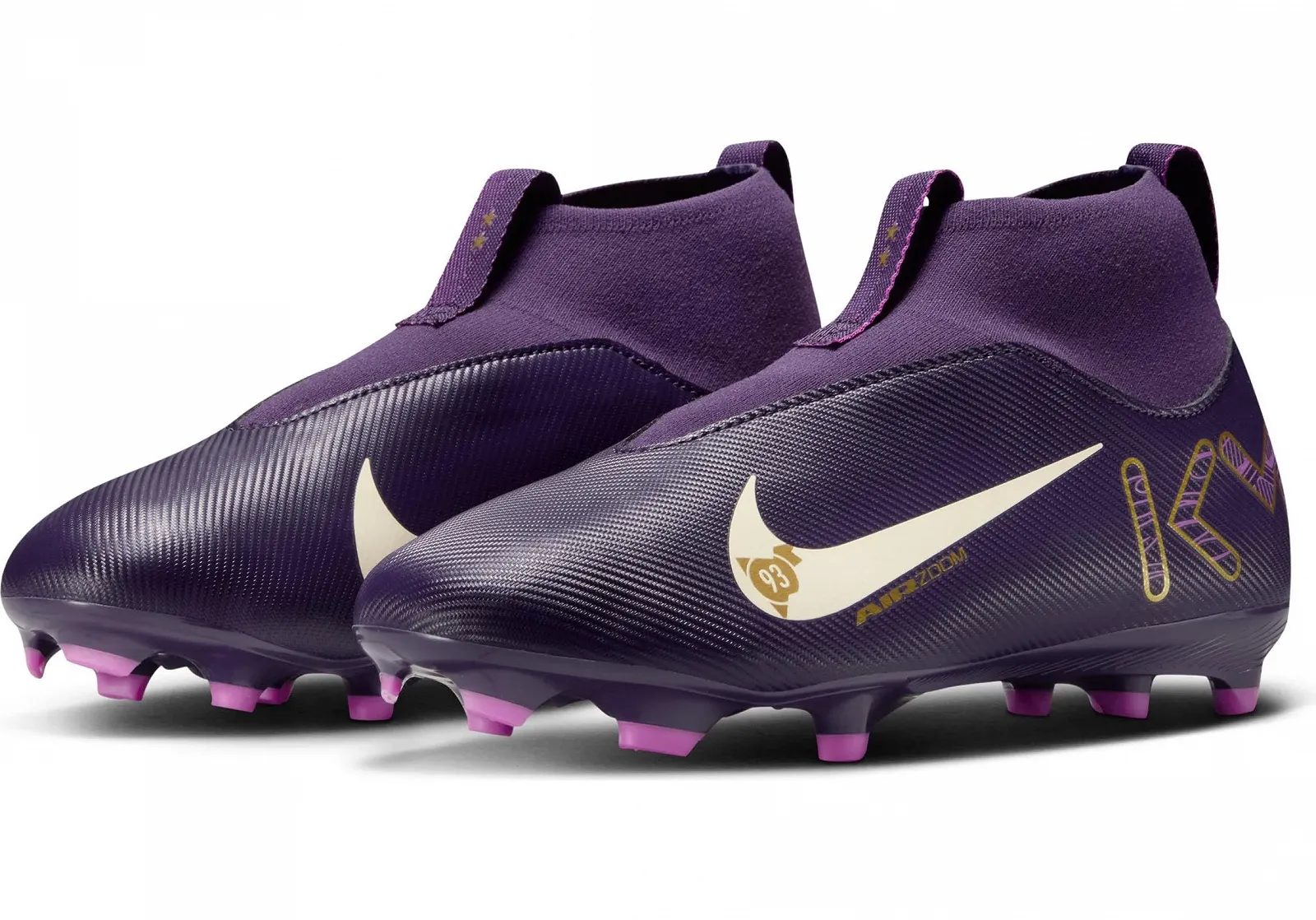 Футбольные Бутсы Nike Jr. Mercurial Superfly 10 Academy Kylian Mbapp	 MG High-Top для детей, фото №2