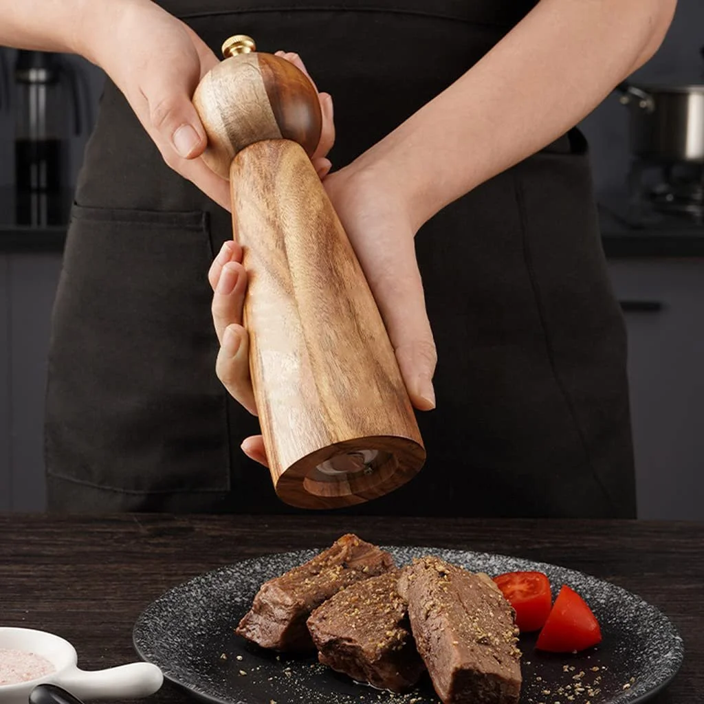 Ручний Млин Дерево Регульована 6" 8" 10", фото №7