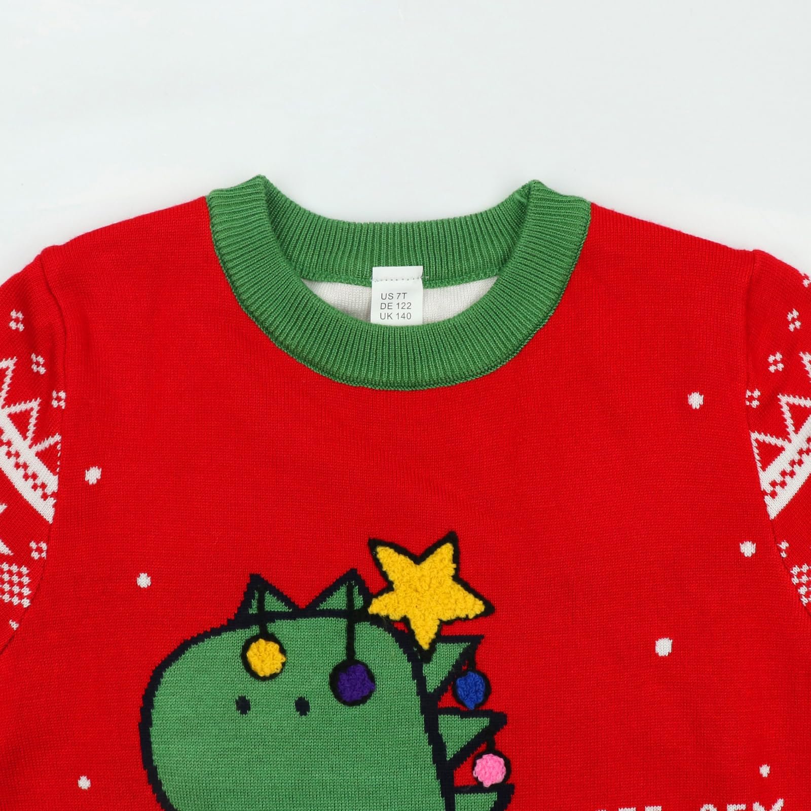 Різдвяний джемпер для хлопчиків Santa Claus В'язаний, фото №4