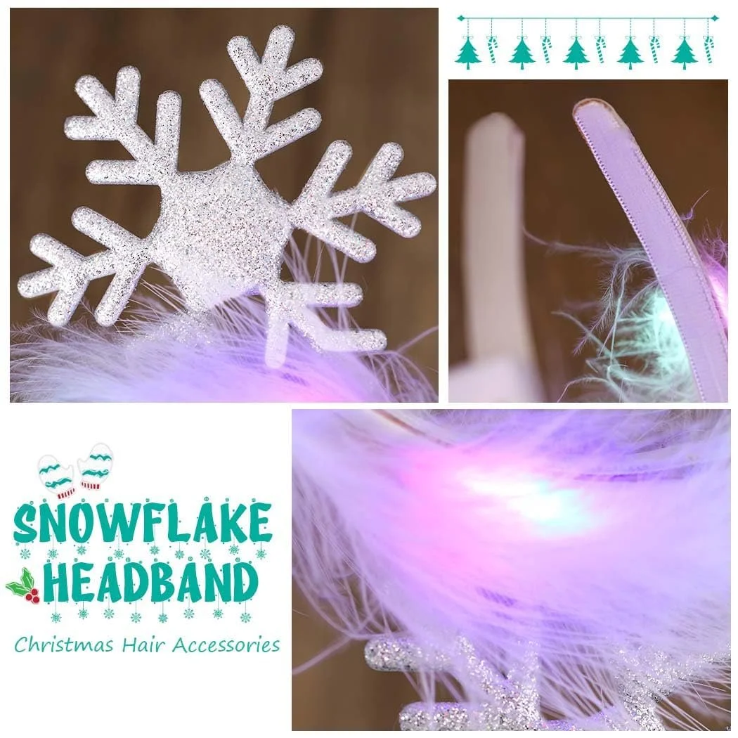 Обруч Reaky Сніжинка Сяюча, фото №3 Обруч Reaky Сніжинка Сяюча, фото №3