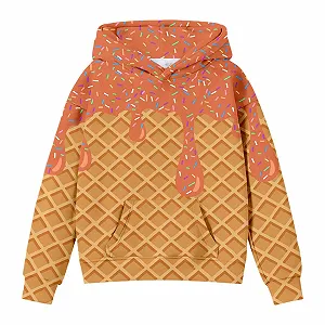 Худи для девочки, Цвет - градиент - Фото 1