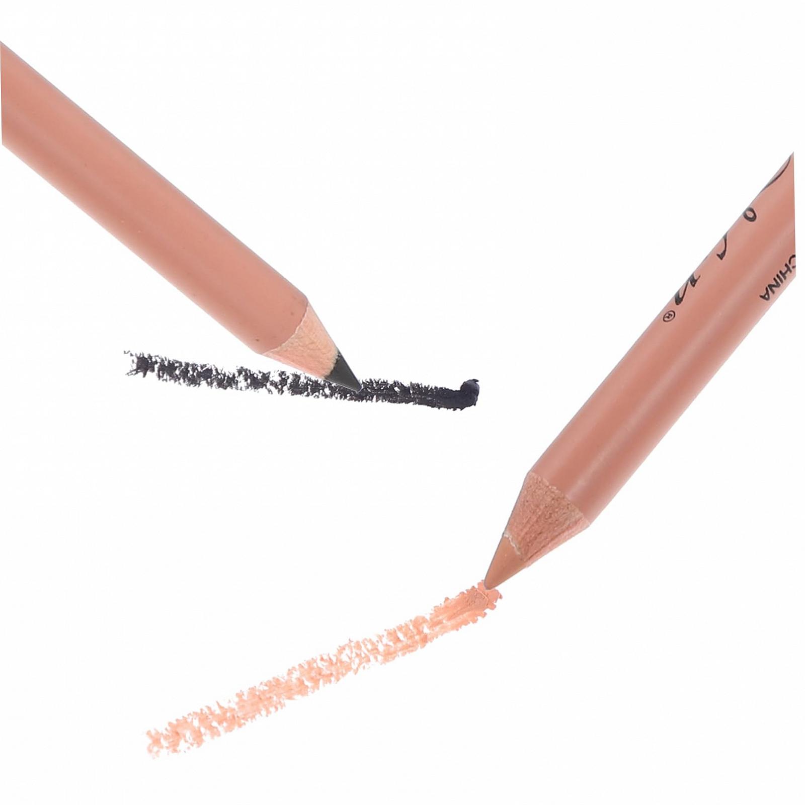 Олівець WOFASHPURET Dual Use Makeup Tool для жінок Косметичний набір для брів Набір з маленькими консилерами Miss Wood Експортний набір 12 шт, фото №5