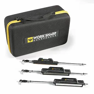 Набор для модернизации точилки для ножей Work Sharp Precision Knife Sharpener Upgrade Kit 7 абразивов с кейсом для переноски - Фото 1