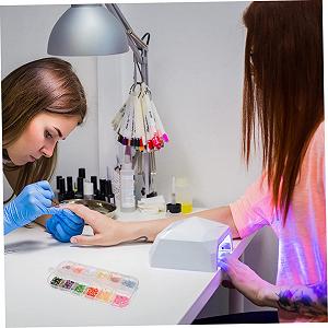 Набор аксессуаров для ногтей FOMIYES 6 коробок, Стразы, Украшения для ногтей, Блестки, Аксессуары для ногтей, Стразы для ногтей, Ювелирные изделия для ногтей, 3D ABS Металл, Плоская Дрель synthetic.ua - Фото 1