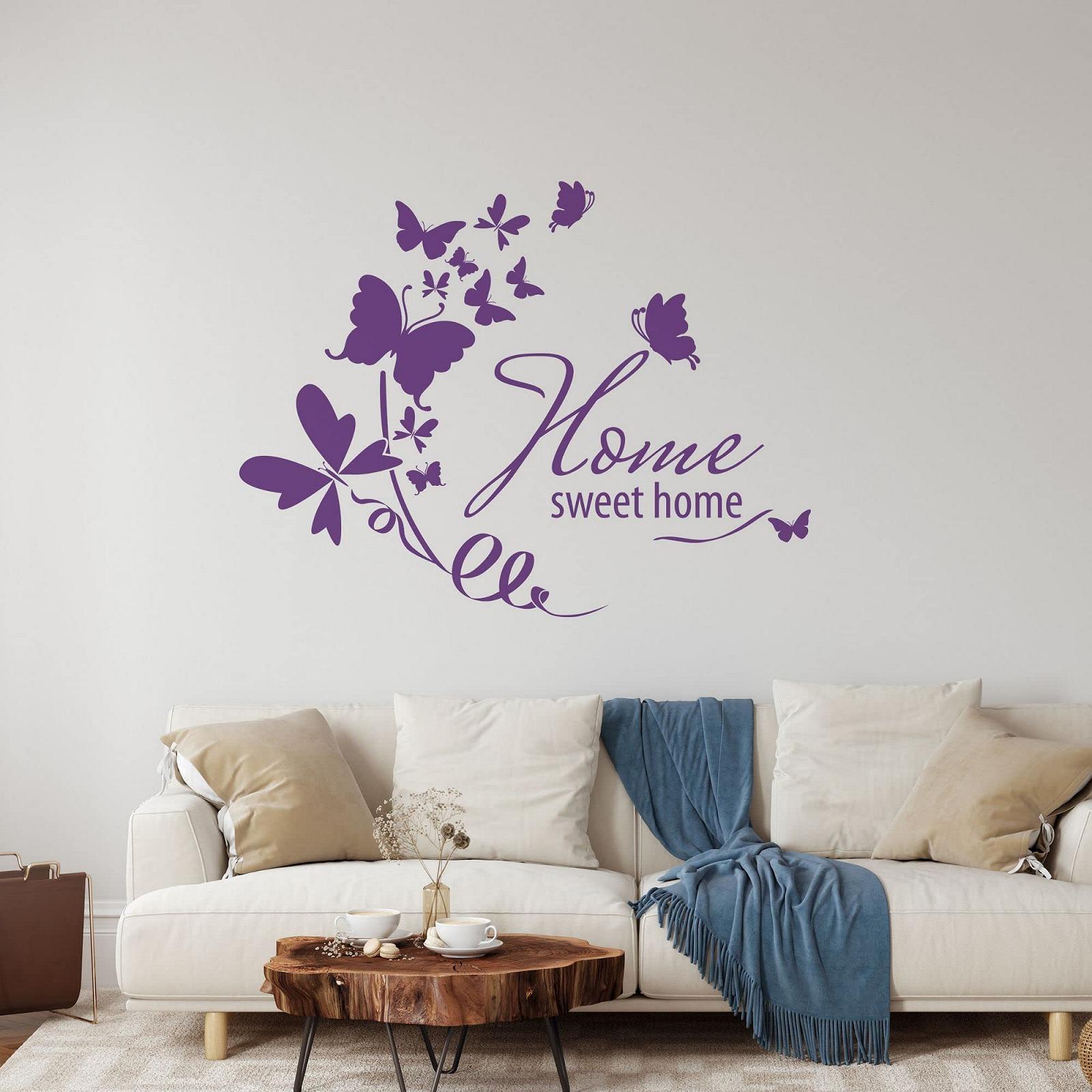 Наклейка на стіну GRAZDesign Home Sweet Home 39 x 30 см коричнева, фото №8 Наклейка на стіну GRAZDesign Home Sweet Home 39 x 30 см коричнева, фото №8