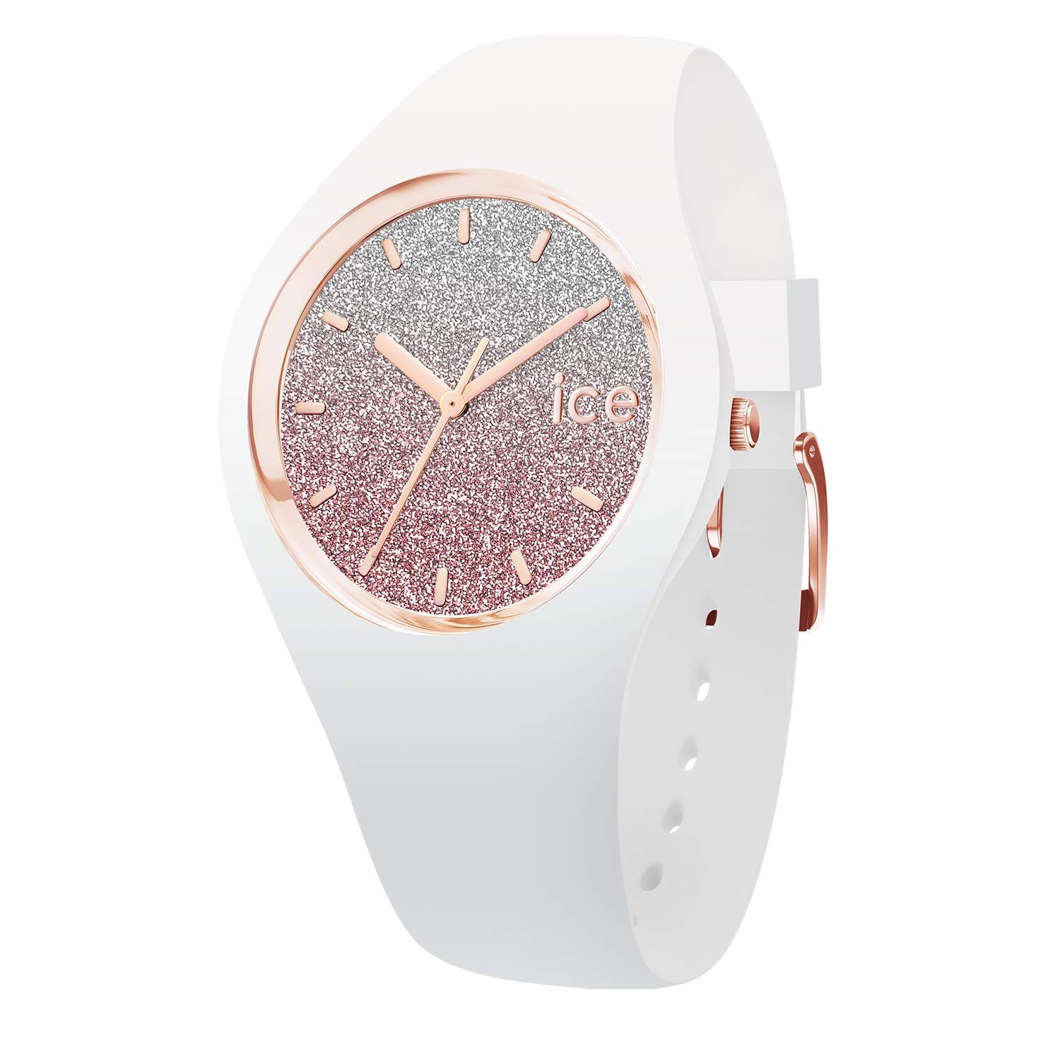 Часы Ice-Watch ICE lo White Pink Женские Белые с силиконовым ремешком, фото №1