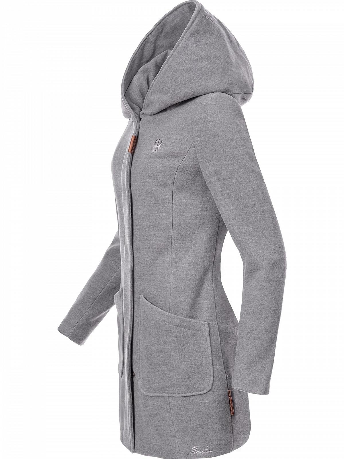 Вовняне пальто Maikoo Жіноче, Тепле з капюшоном, фото №2