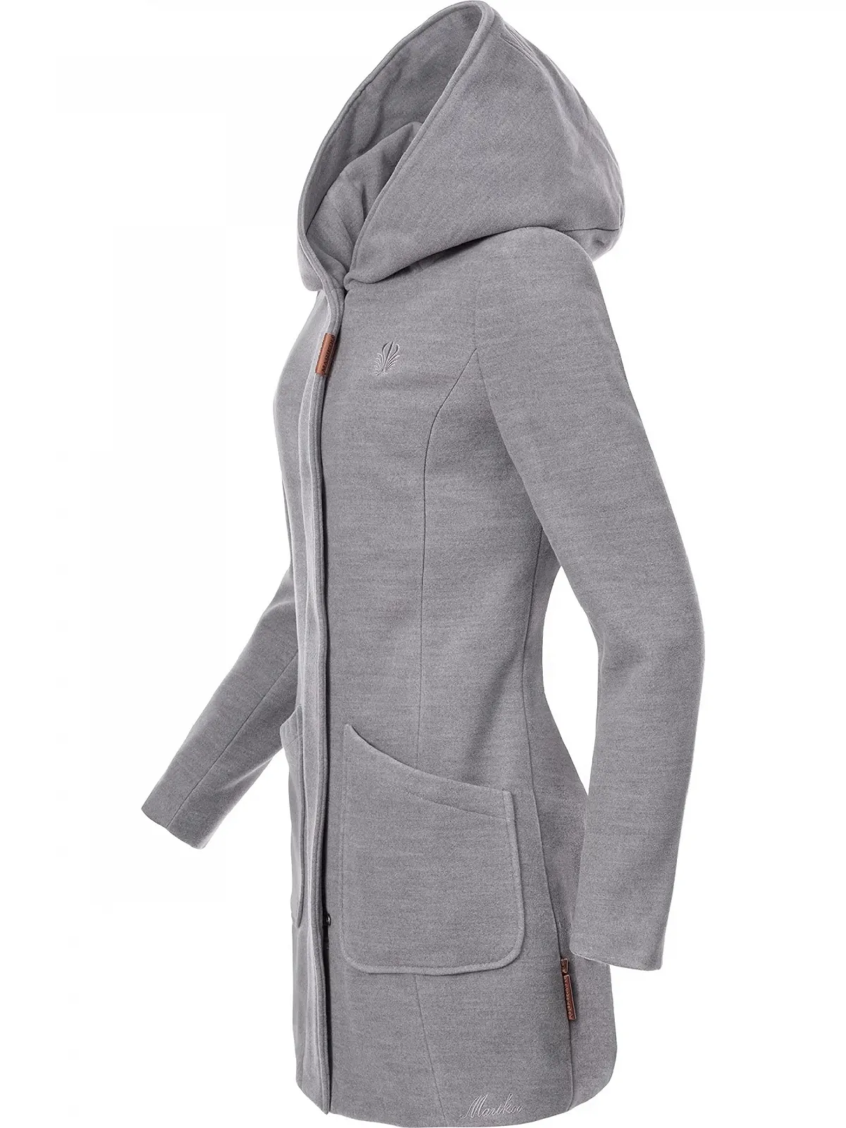 Шерстяное пальто Maikoo Женское, Теплое тренчкот с капюшоном, фото №2 Шерстяное пальто Maikoo Женское, Теплое тренчкот с капюшоном, фото №2