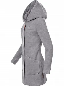 Шерстяное пальто Maikoo Женское, Теплое тренчкот с капюшоном synthetic.ua - Фото 1