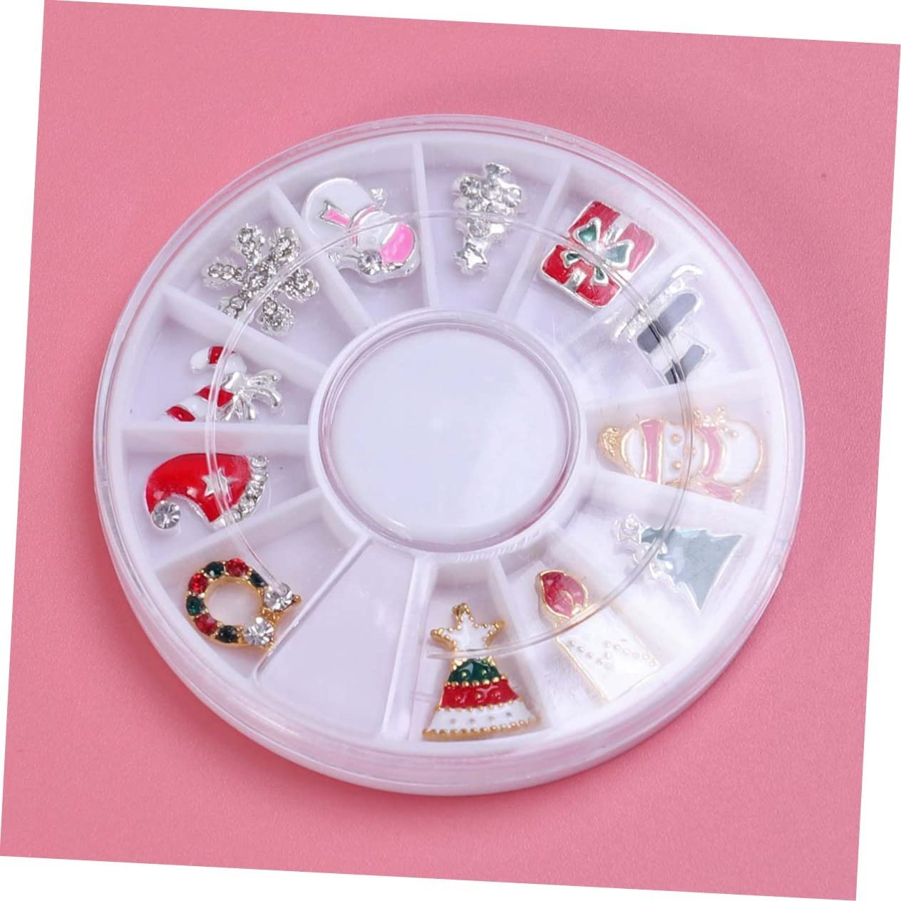 Наклейки POPETPOP 36 шт. Новогодние наклейки Новогодние украшения 3d Металл, фото №9