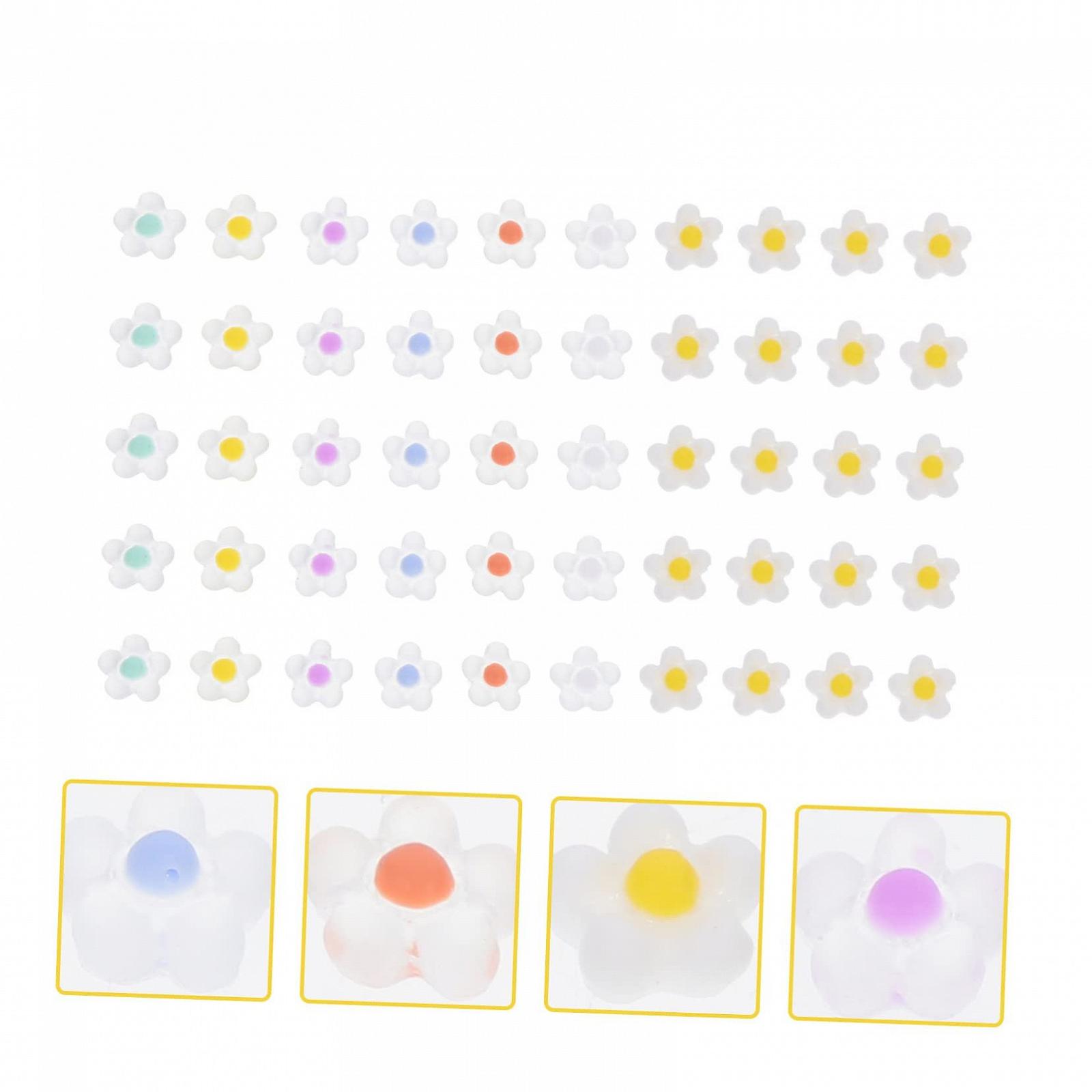 Прикраса для нігтів Квіти Beavorty для декорування з епоксидної смоли, 300 шт. Аксесуари для манікюру вдома та в салоні, фото №6