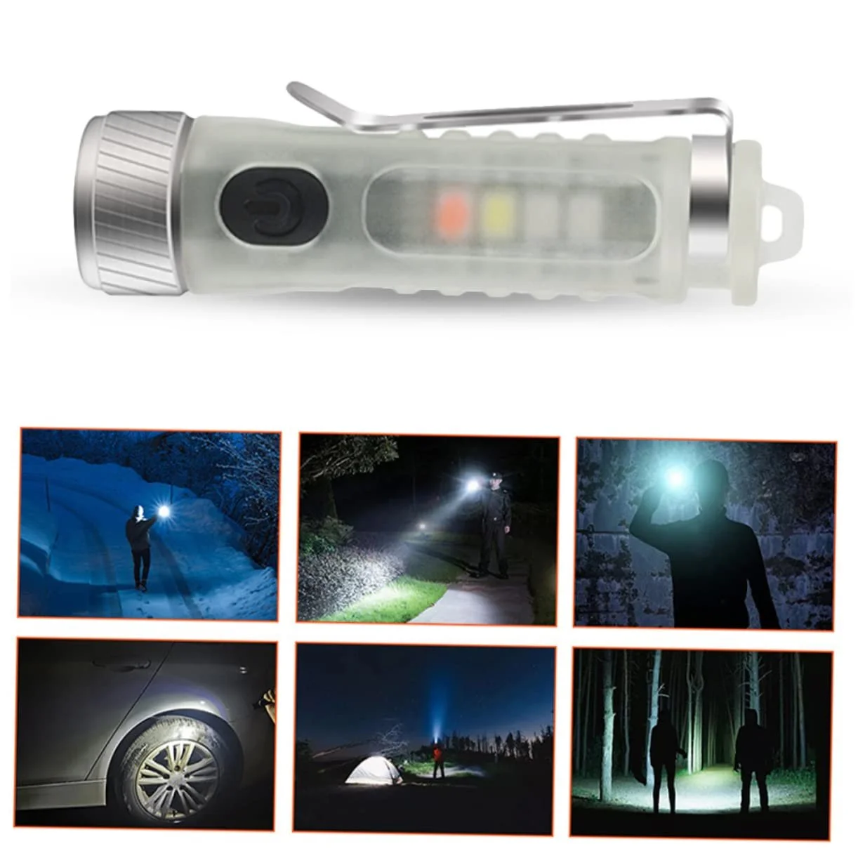 Брелок-фонарик Milisten Мини-фонарик Брелок Мини LED Фонарик Брелок Фонарики для Кемпинга Карманный Фонарик Микро Фонарик PC, фото №8 Брелок-фонарик Milisten Мини-фонарик Брелок Мини LED Фонарик Брелок Фонарики для Кемпинга Карманный Фонарик Микро Фонарик PC, фото №8