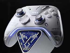 Геймпад FlyDigi APEX 5 White + док-станція + наклейки Phantom Blade - Фото 1