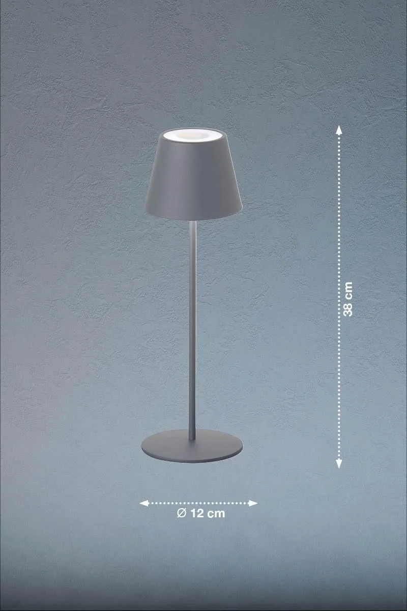 Настільна лампа Cosenza Бездротова Акумуляторна IP44 Набір із 2 шт., фото №5