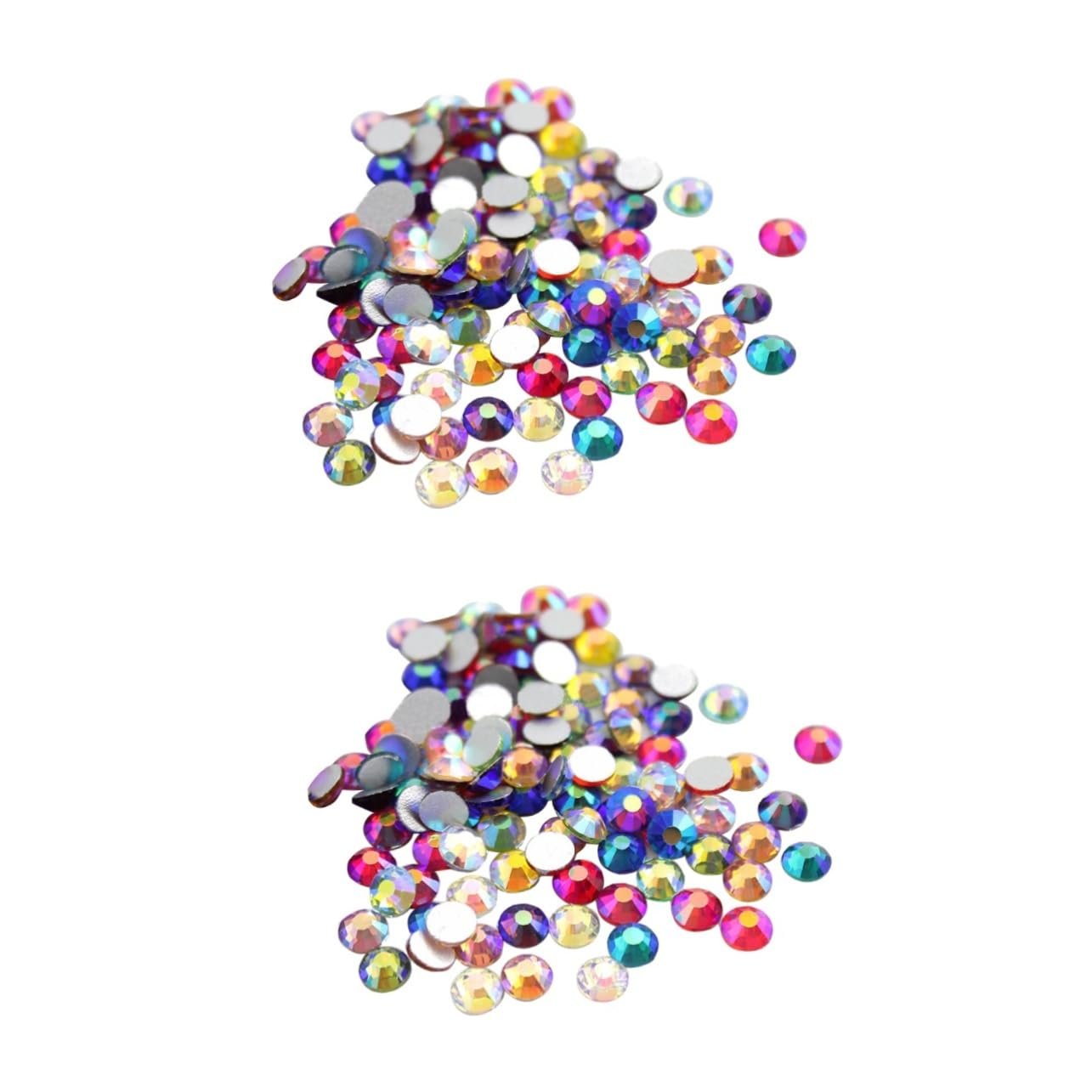 Стрази для нігтів Healvian 8000 шт, плоскі для декорування нігтів, кристали для манікюру, фото №9
