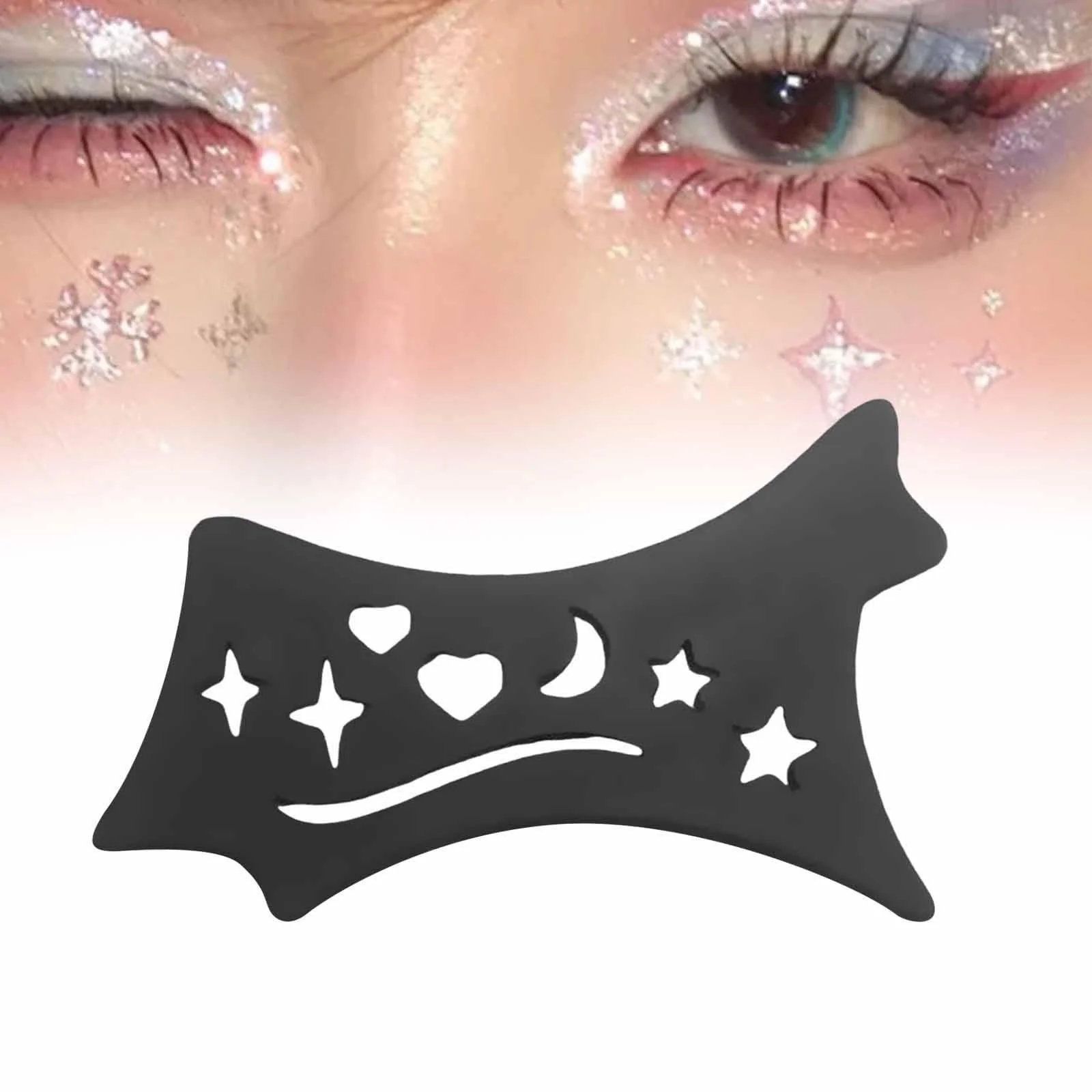 Трафарет для подводки Harilla Инструмент для помощи глазам Черный, фото №7 Трафарет для подводки Harilla Инструмент для помощи глазам Черный, фото №7