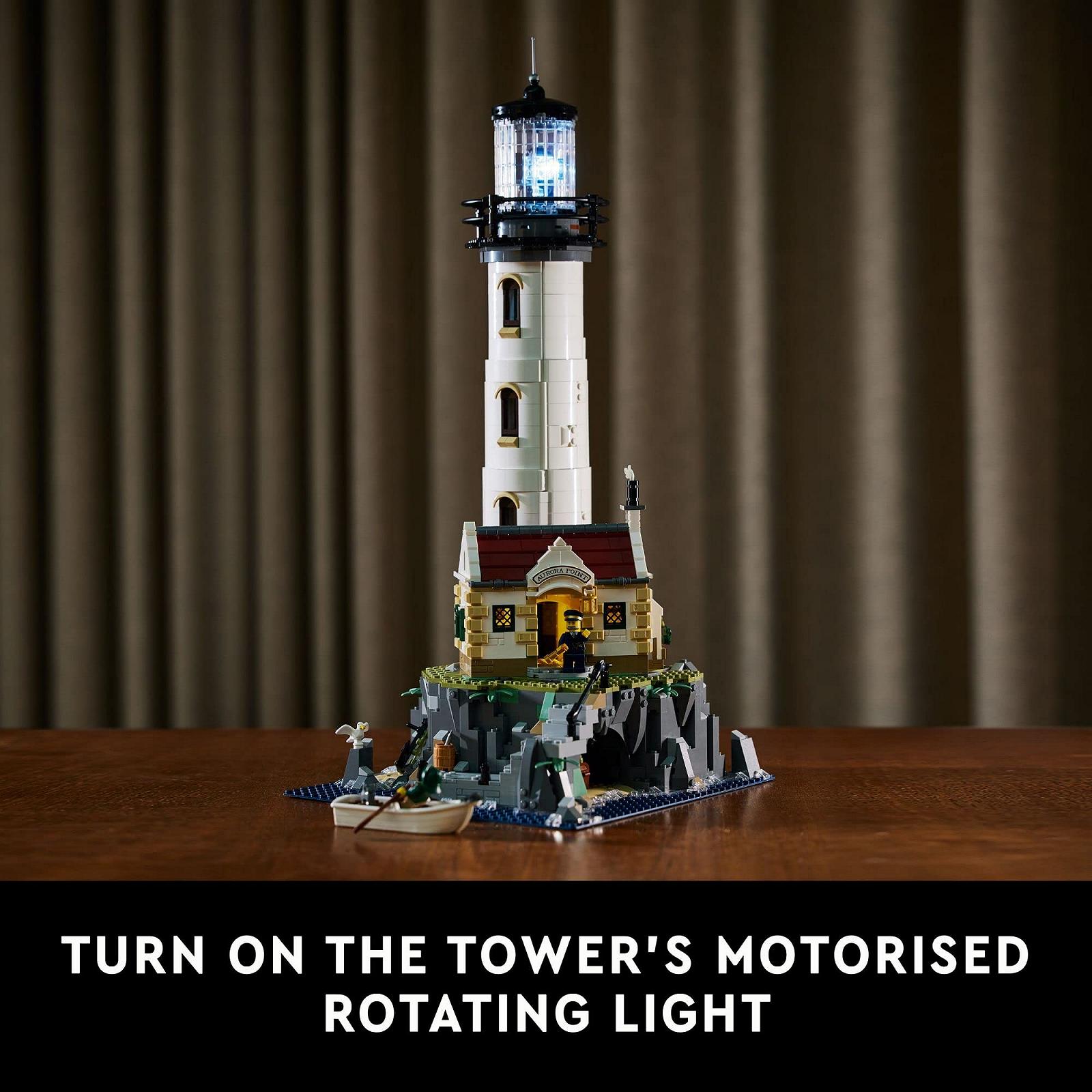 Набір LEGO Ideas Motorized Lighthouse 21335, фото №4