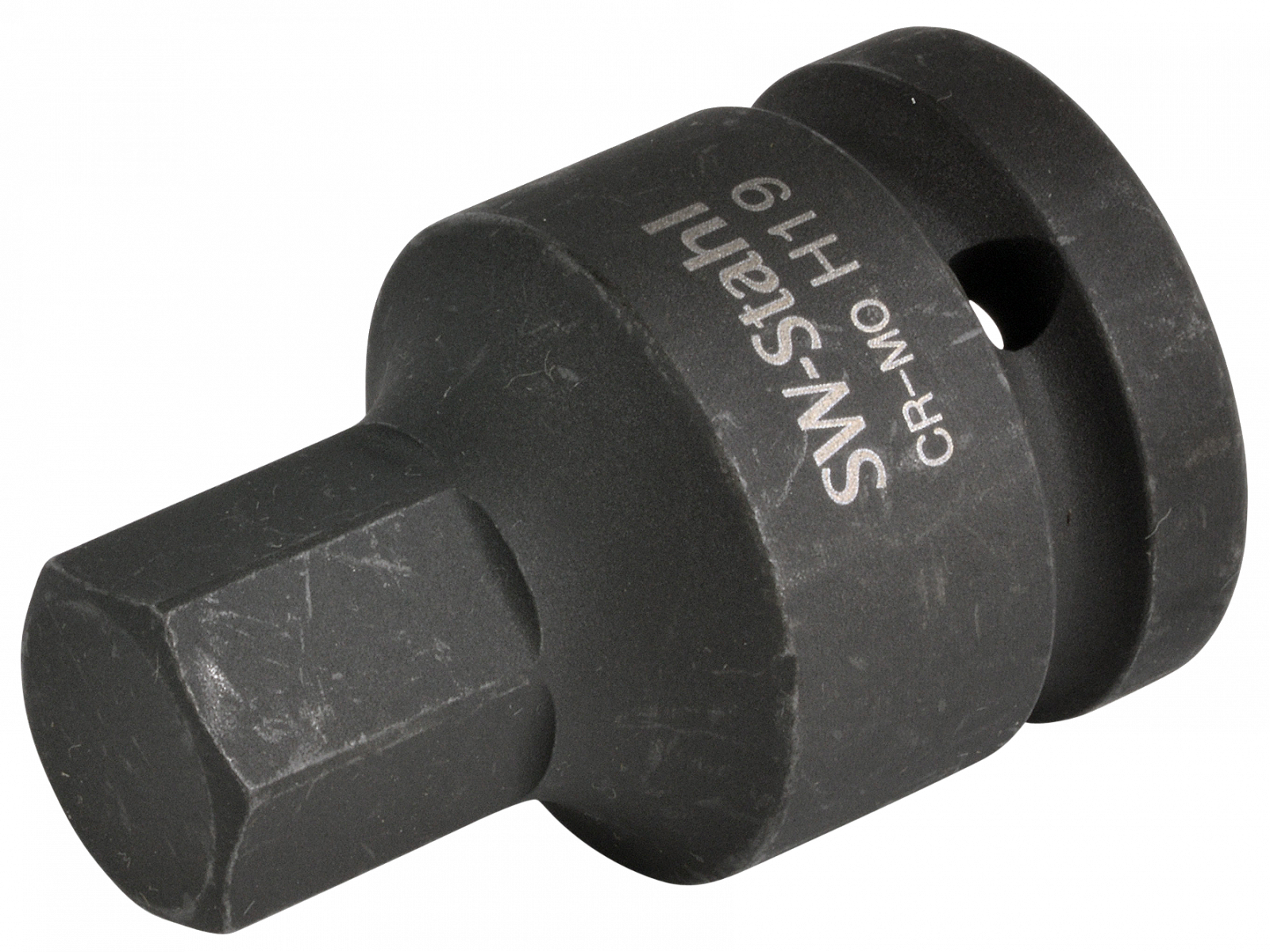 Головка-біта ударна SW-STAHL 10186L-19 3/4" шестигранник 19 мм, фото №1