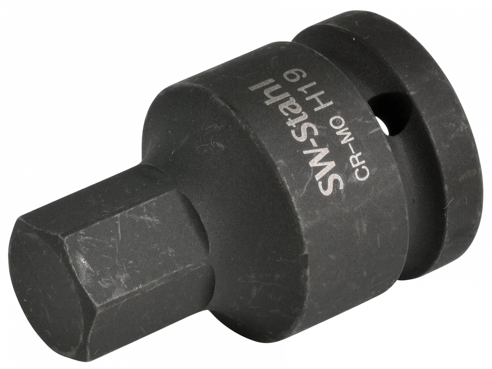 Головка-бита ударная SW-STAHL 10186L-19 3/4" шестигранник 19 мм, фото №1