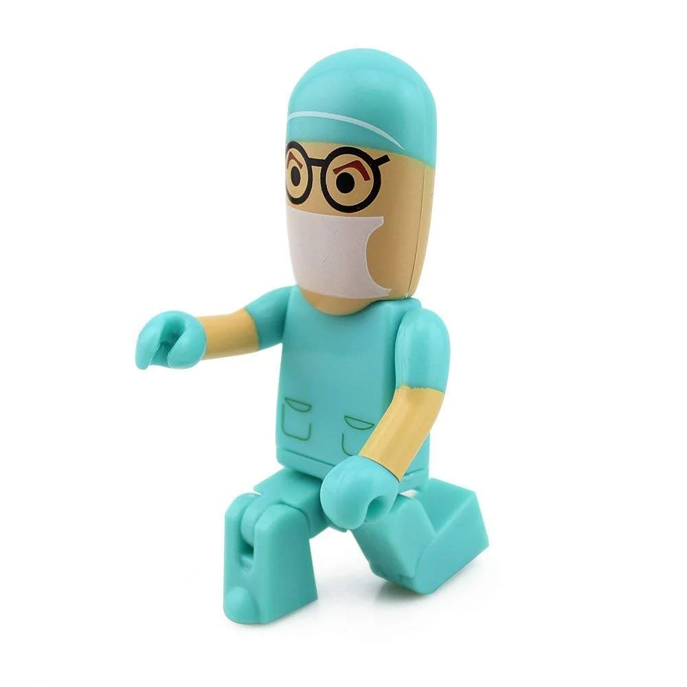 USB-флеш-накопичувач 8GB Doctor Hospital Surgery Blue, фото №3