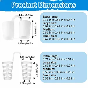 Розширювач для носа проти хропіння 8 шт, різних розмірів synthetic.ua - Фото 1