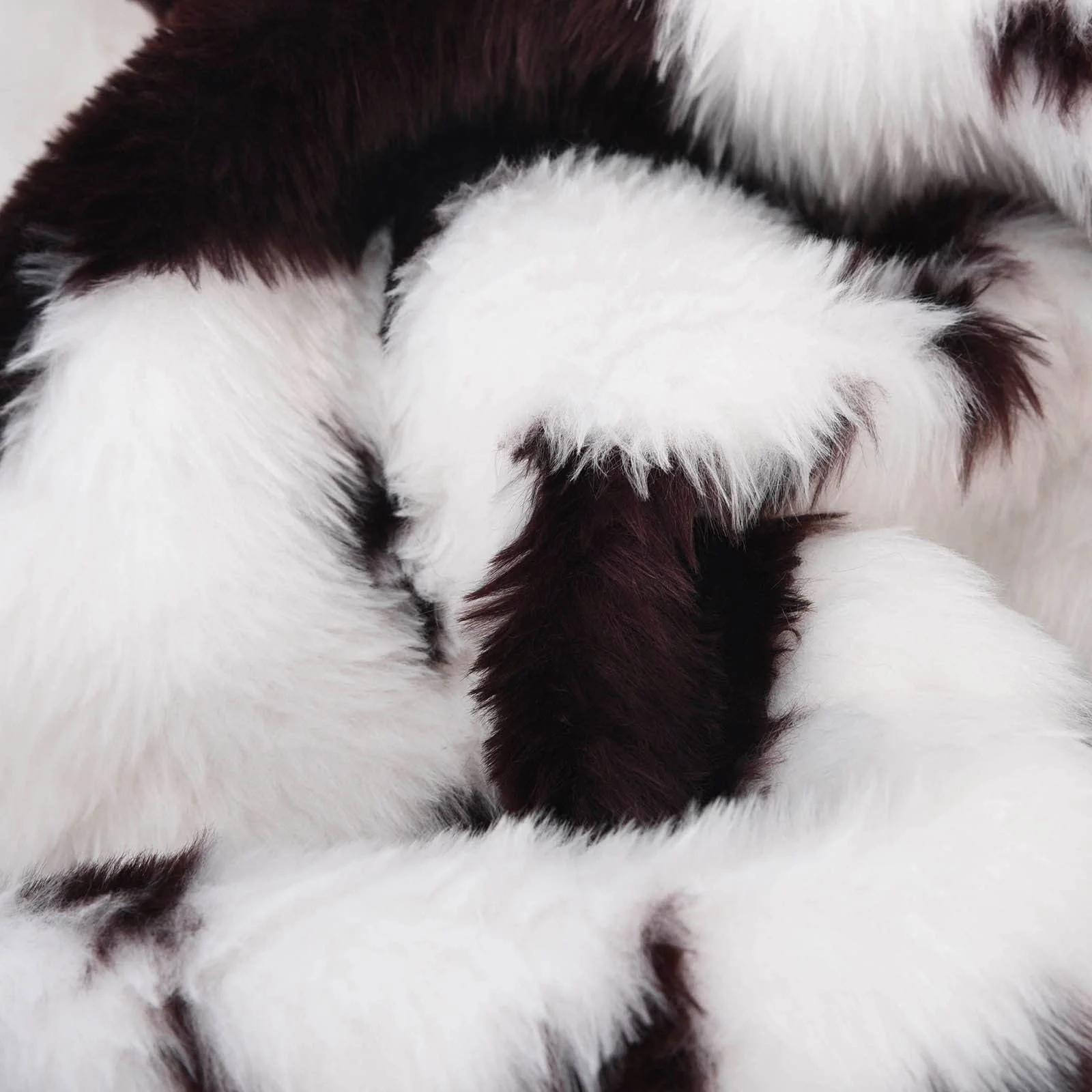 Жіноча хутряна куртка з коров'ячим візерунком, зимова тепла модна великих розмірів, фото №5 Жіноча хутряна куртка з коров'ячим візерунком, зимова тепла модна великих розмірів, фото №5