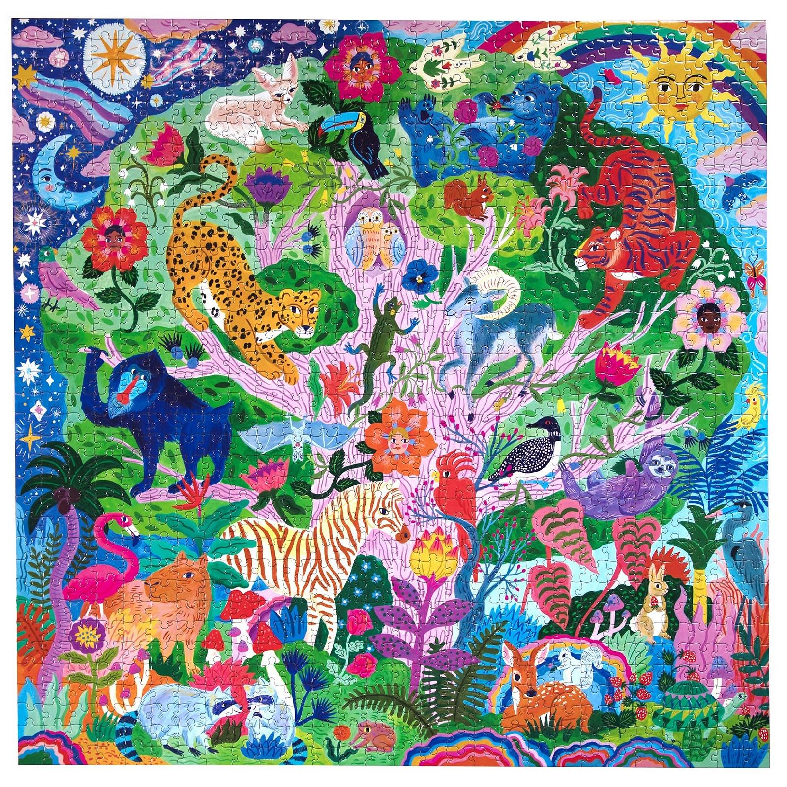 Пазл eeBoo Life in A Tree 1000 деталей 58.5 см PZTLFT, фото №3