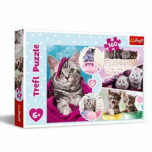 Пазл Trefl Милые коты 160 элементов - Фото 1
