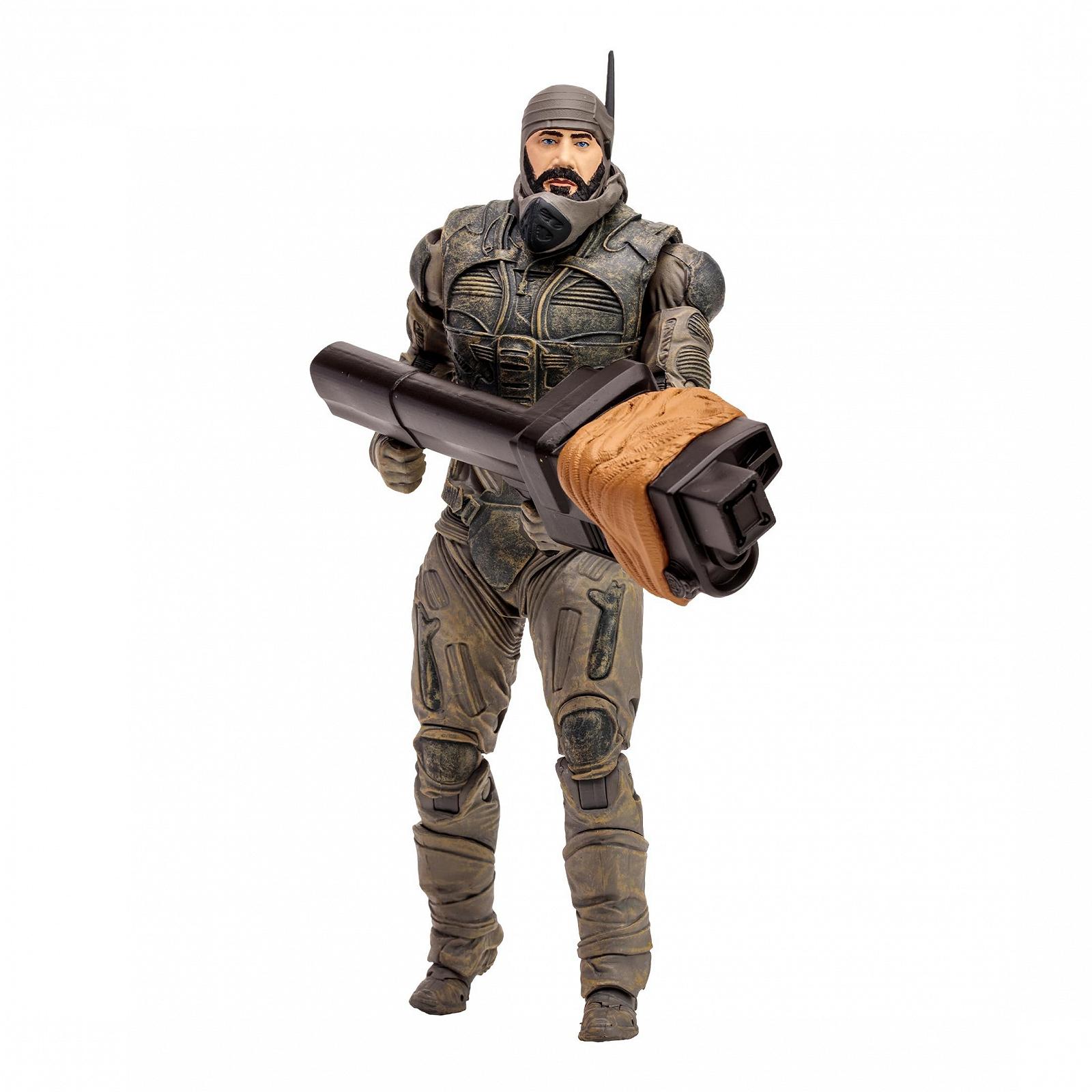 Фігурки Stilgar & Shishakli Dune: Part Two McFarlane Toys, 17,78 см, Gold Label, з гарматами та колекційними картками, фото №6