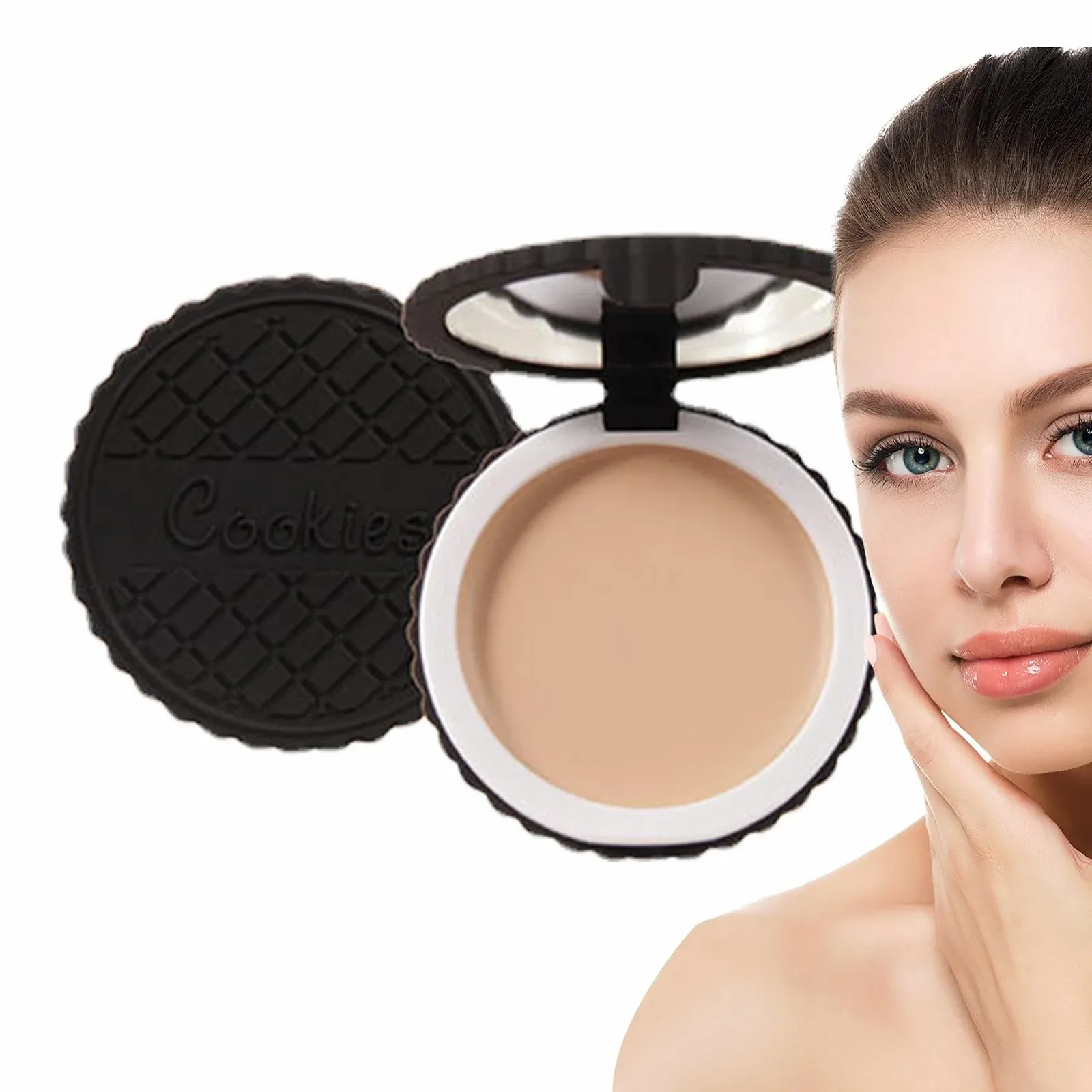 Коректор для обличчя Cookies Design Eye Brighten Concealer корегуючий, високопігментований, зволожуючий, фото №1