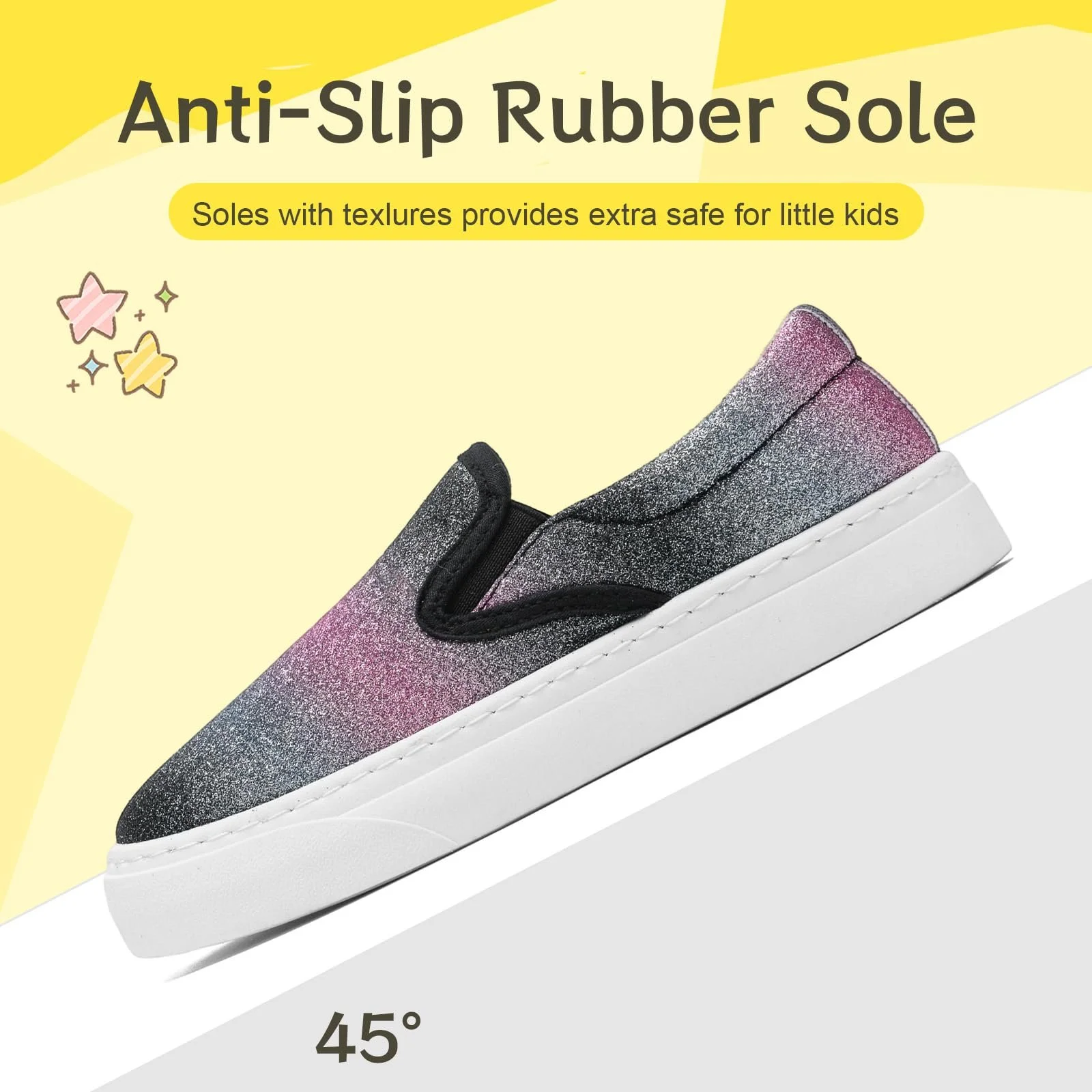 Детские парусиновые кроссовки с блестками Унисекс парусиновая Кроссовки Повседневная дышащая нескользящая легкая детская Кроссовки и девочек, фото №6