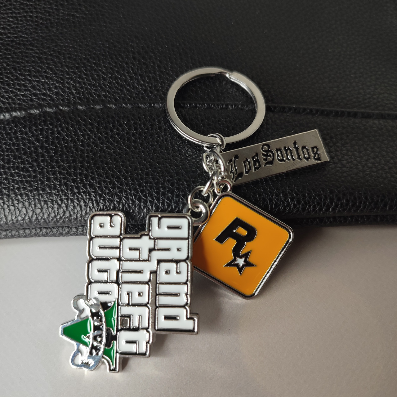 Металлический брелок Grand theft auto GTA, фото №3