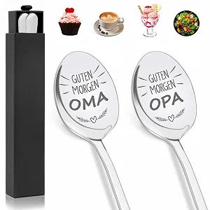 Ложка кофейная Набор 2 шт Цвет серебристый - Фото 1