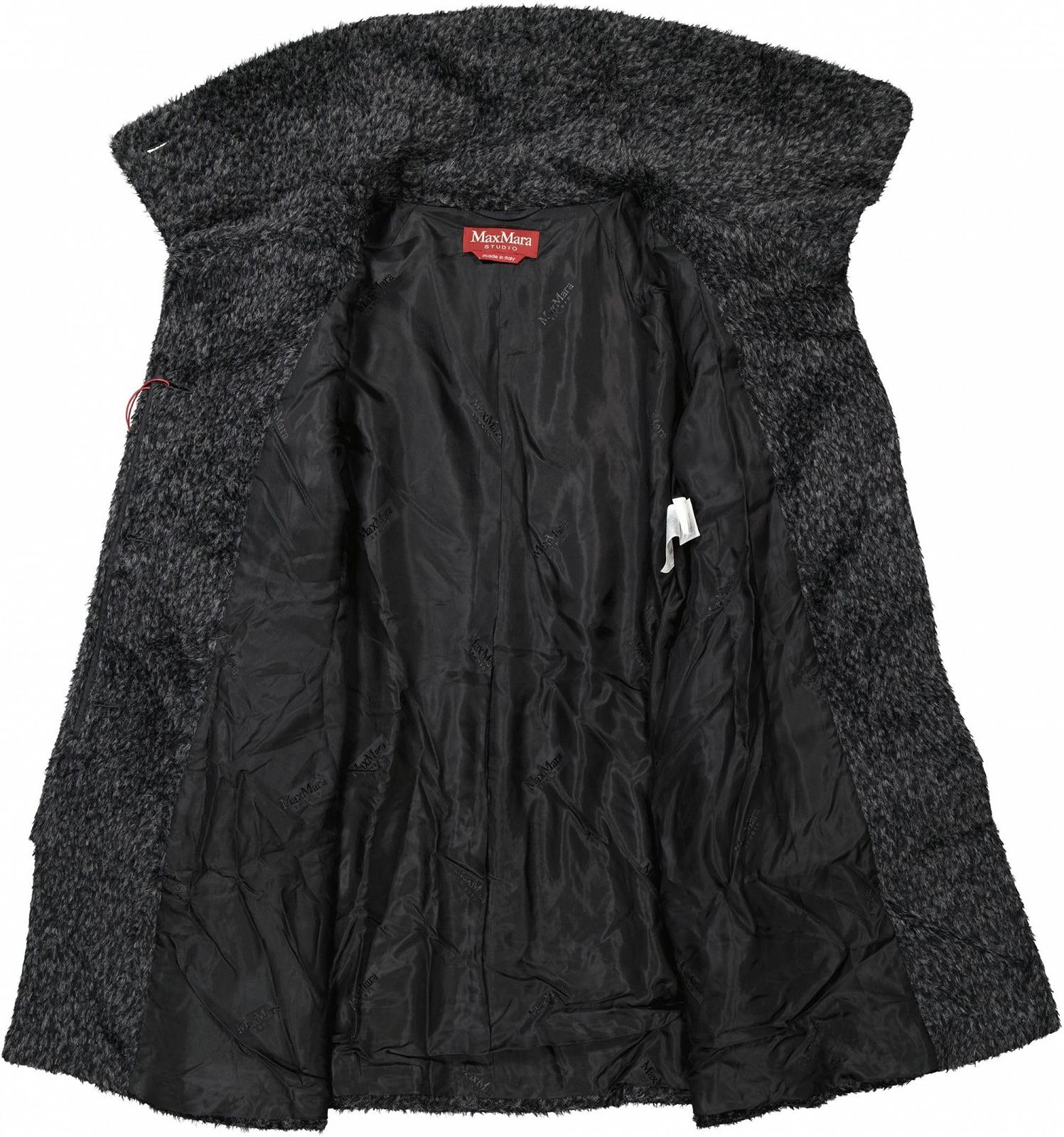 Пальто MaxMara Gregory Жіноче Темно-сірий, фото №7